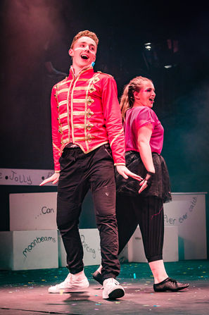 Peter pan and Tinkerbell