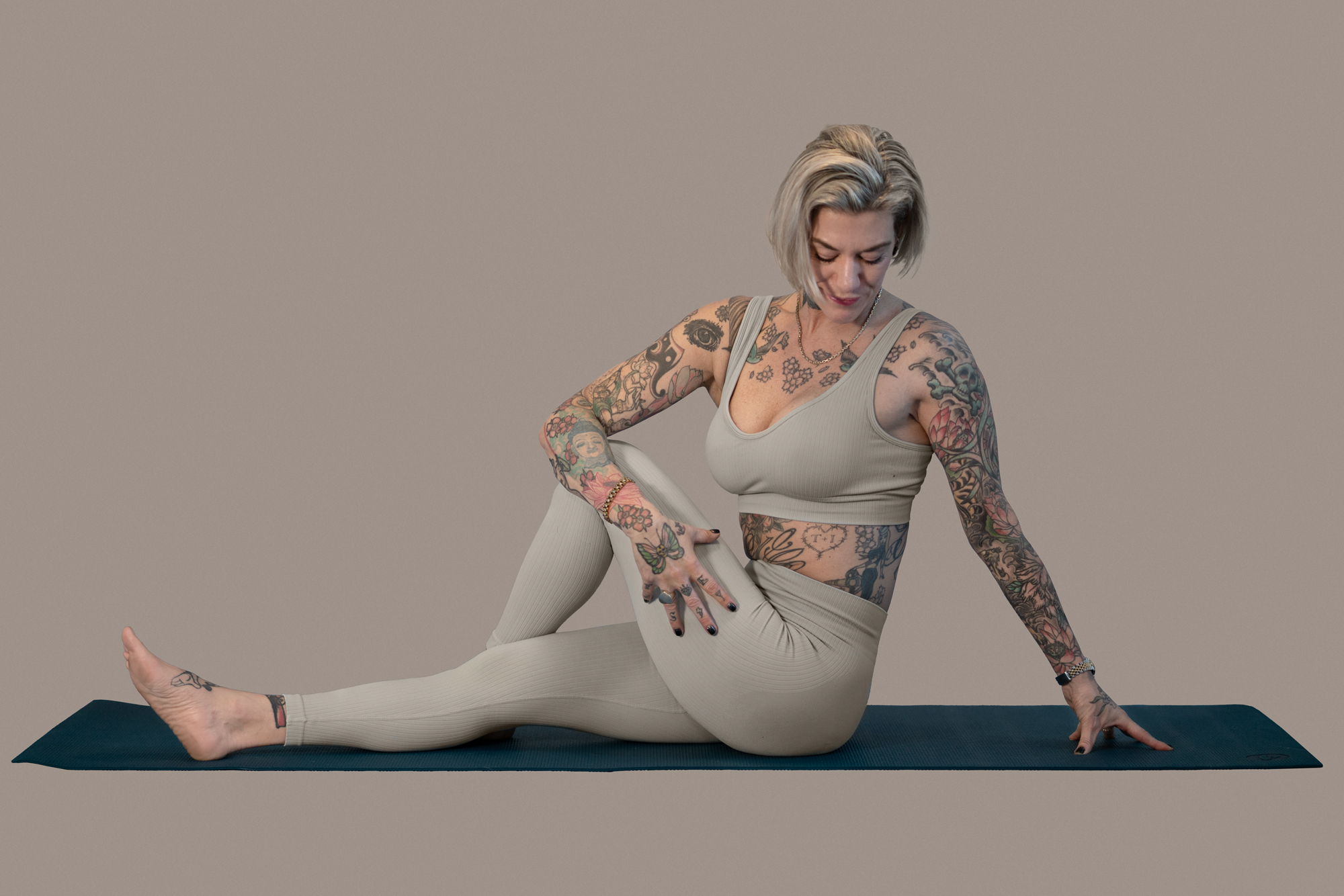 Pilates matwork hold hos Fitpilates