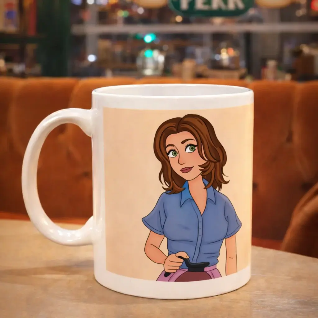 Rachel Green “No Uterus, No Opinion” Mug