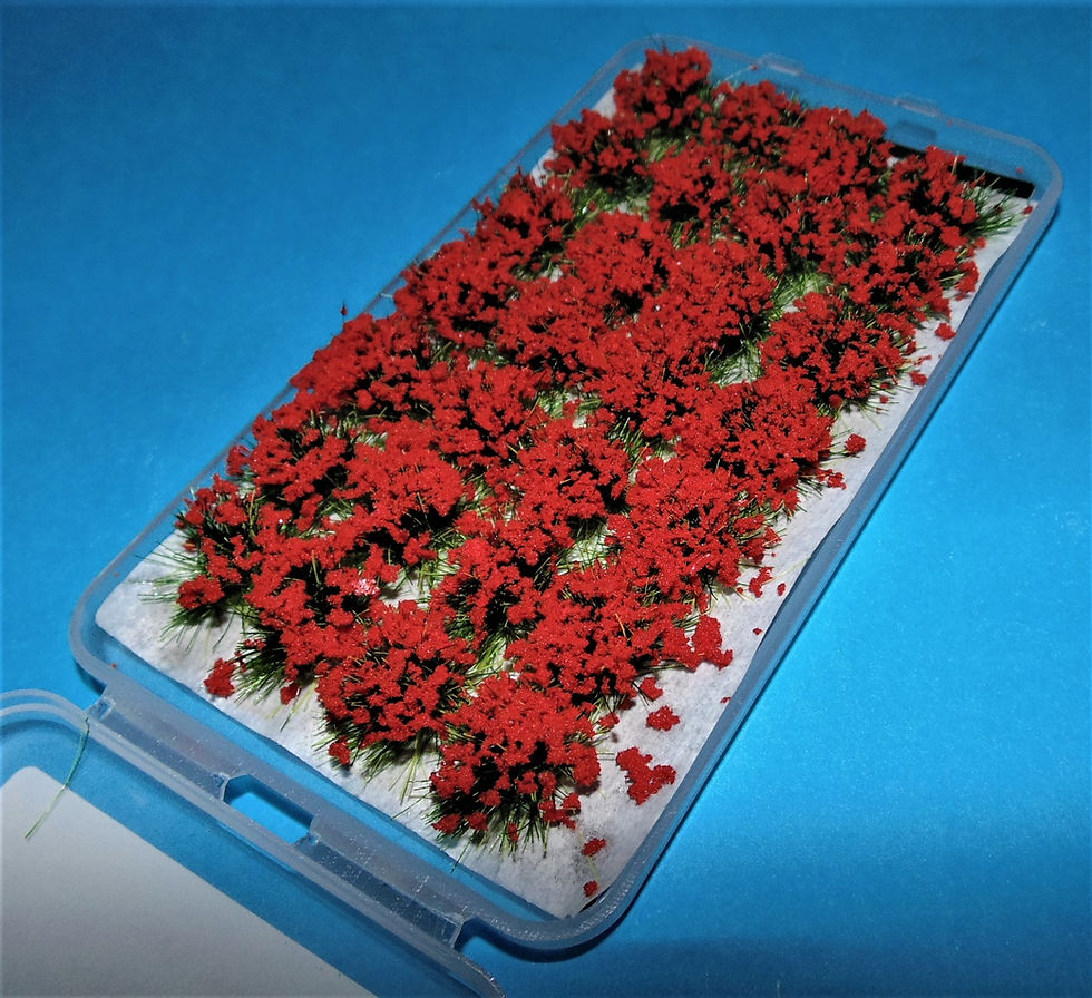 Thumbnail: RED FLOWER TUFTS