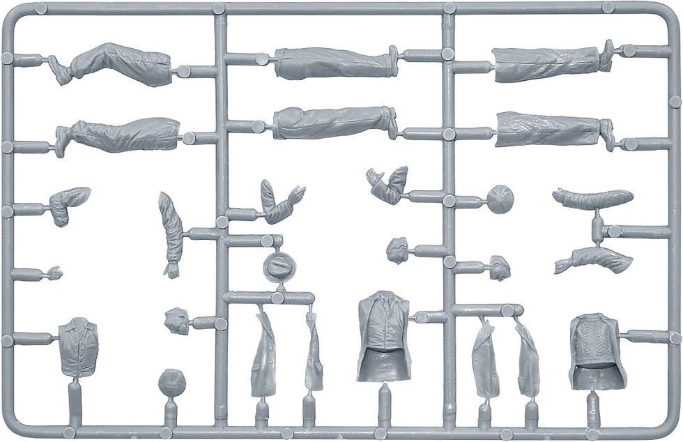 Thumbnail: MINIART 1/35 FRENCH CIVILIANS WITH RESIN HEADS