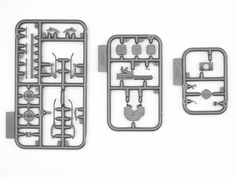 Thumbnail: ICM 1/35 INFANTRY WEAPONS  AND CHEVRONS OF UKRAINE
