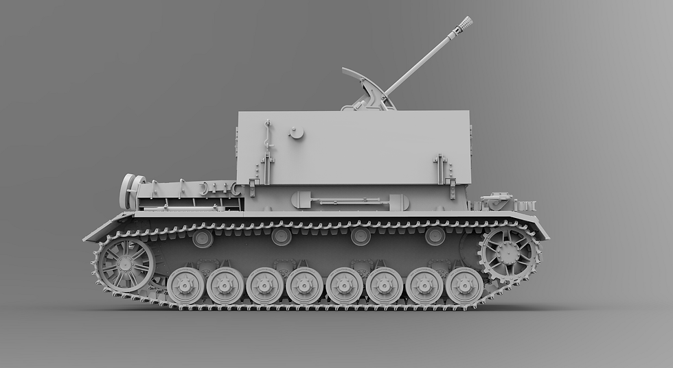 Thumbnail: BORDER 1/35 MOBELWAGEN 3.7cm FLAK