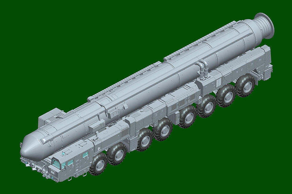 Thumbnail: HOBBYBOSS 1/72 15U175 TEL of RS-12M1 Topol-M ICBM COMPLEX
