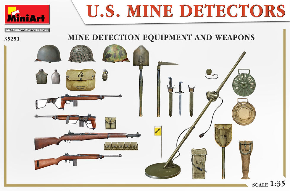 Thumbnail: 1/35 MINIART US MINE DETECTORS