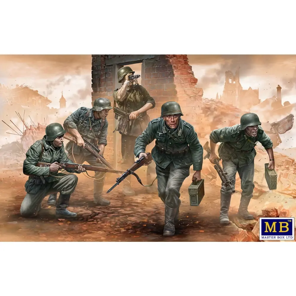 MASTERBOX 1/35 GERMAN INFANTRY WW2 ERA EARLY PERIOD