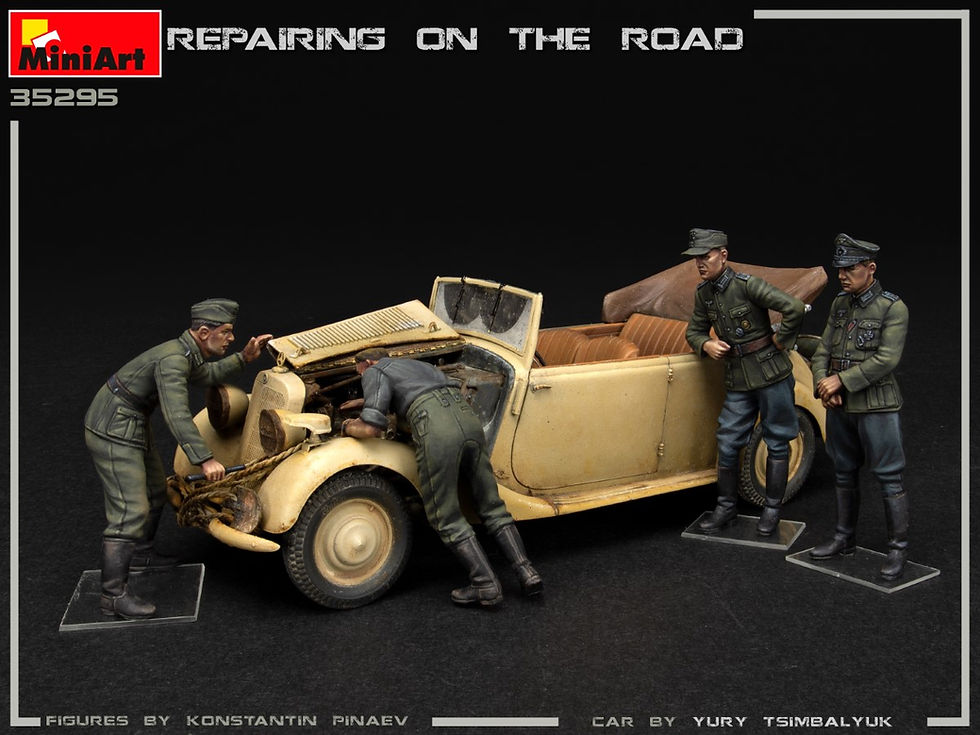 Thumbnail: MINIART 1/35 REPAIRING ON THE ROAD