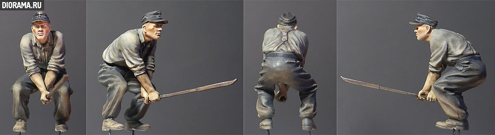 Thumbnail: MINIART 1/35 GERMAN TANK REPAIR CREW SPECIAL EDITION