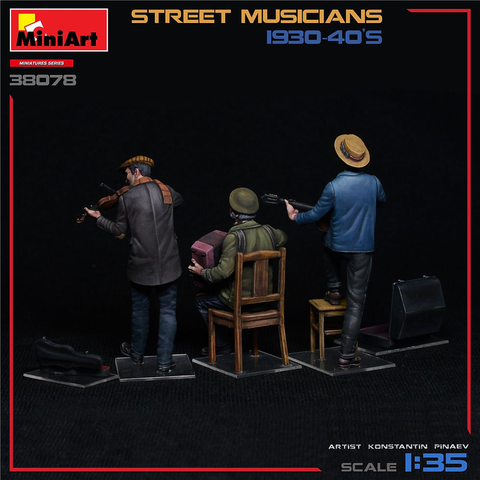 Thumbnail: MINIART 1/35 STREET MUSICIANS