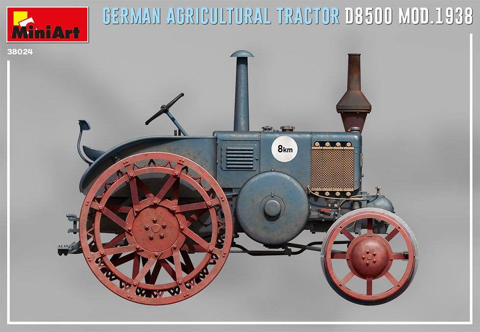 Thumbnail: MINIART 1/35 GERMAN TRACTOR D8500 MOD. 1938