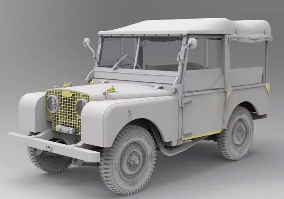 Thumbnail: GECKO 1/35 BRITISH FV18001 MK.1 80in 4 X 4 UTILITY VEHICLE