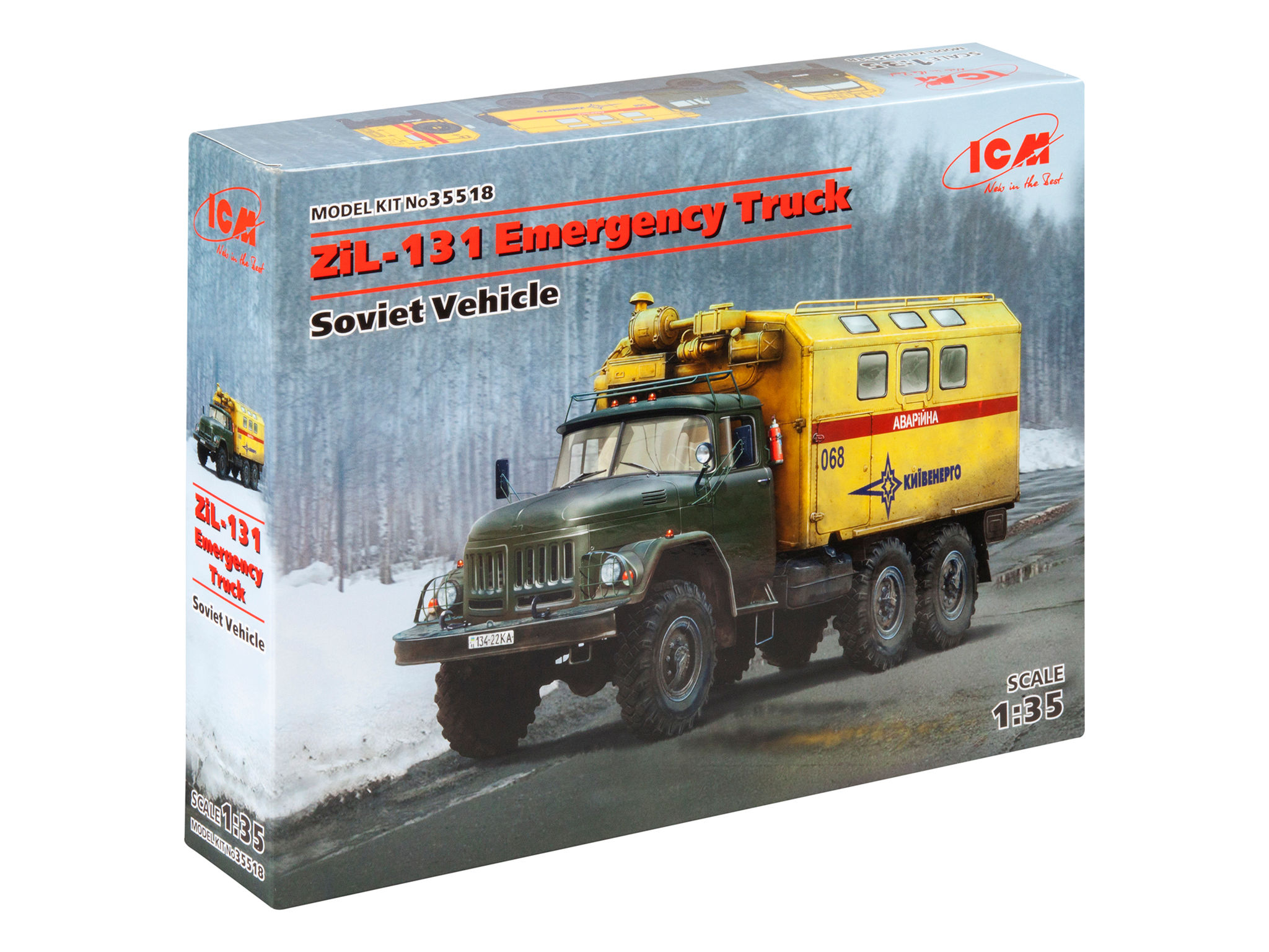 ICM 1/35 ZIL-131 Emergency Vehicle