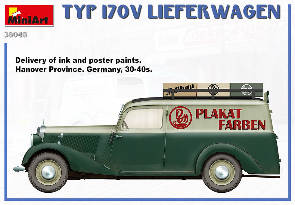 Thumbnail: MINIART 1/35  TYPE 170V LIEFERWAGEN