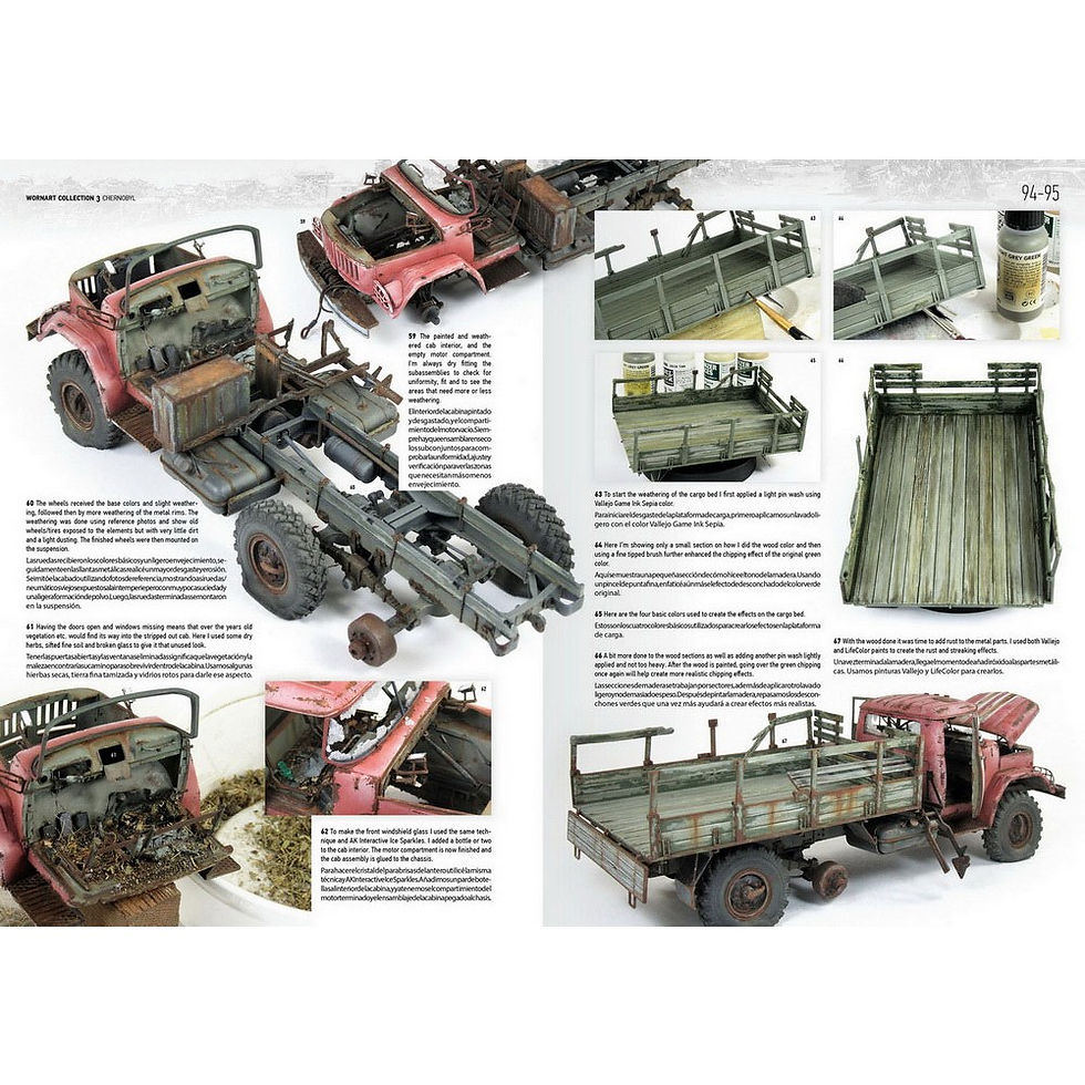 Thumbnail: AK INTERACTIVE BOOK: CHERNOBYL WORN ART
