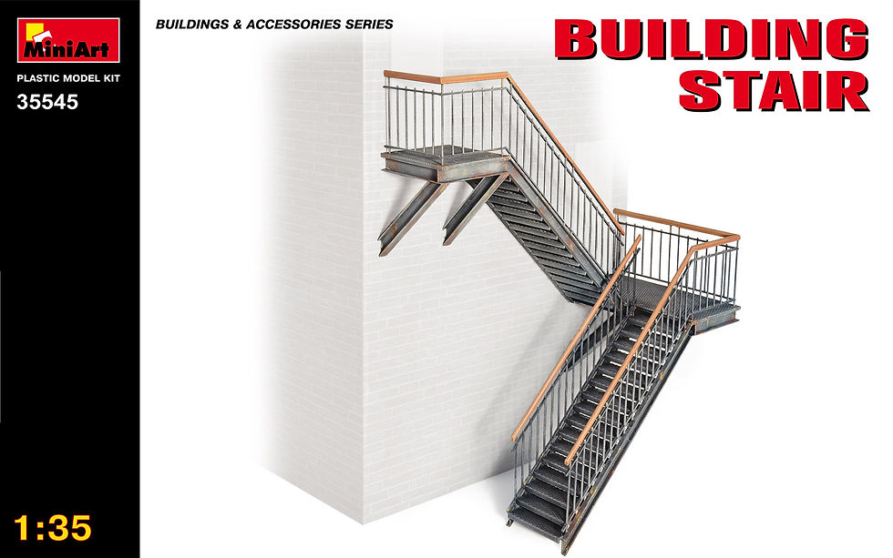 Thumbnail: MINIART 1/35 BUILDING STAIR