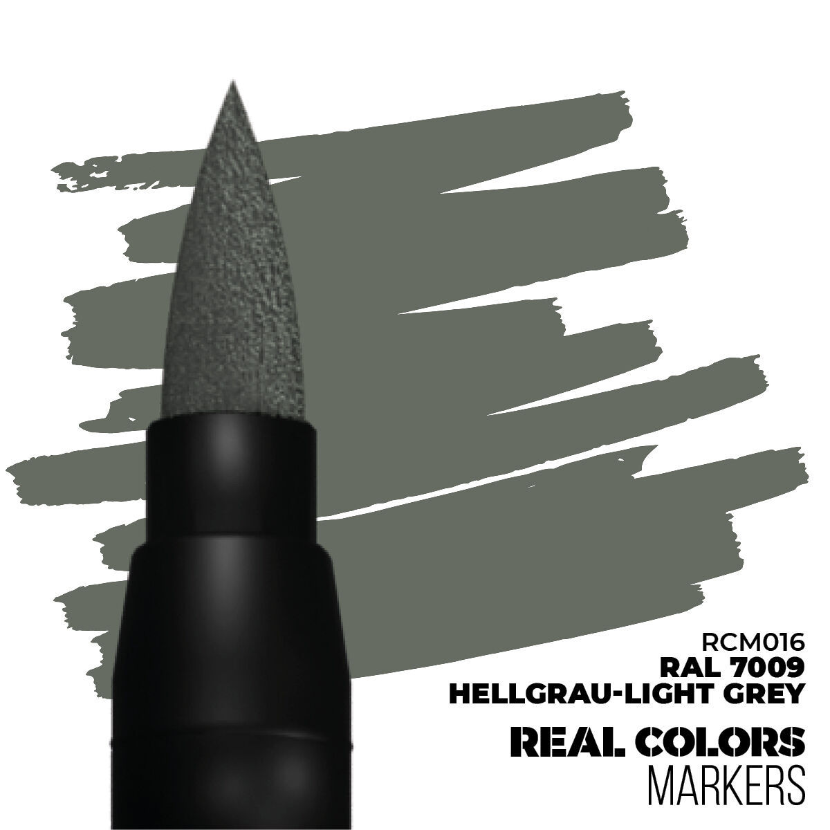 AK REAL COLORS MARKERS RAL 7009 HELLGRAU LIGHT GREY