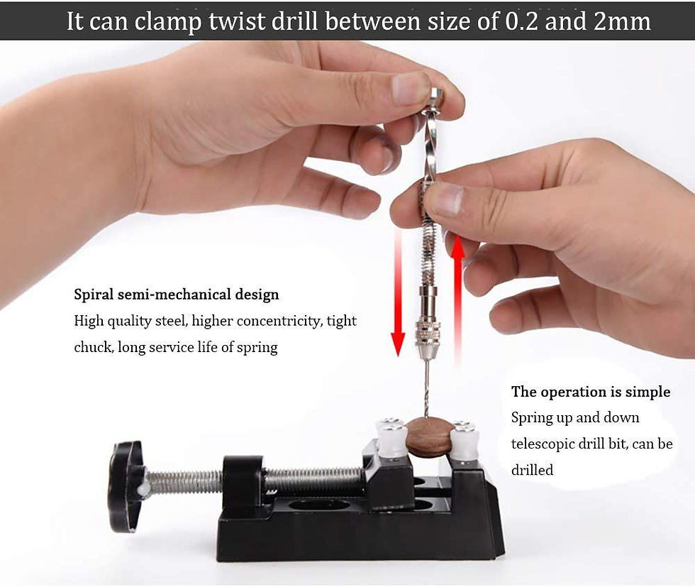 Thumbnail: SEMI AUTOMATIC DRILL WITH 20 DRILL BITS