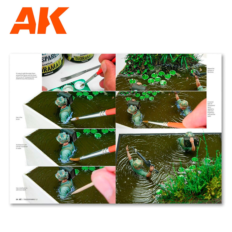 Thumbnail: AK DIORAMAS F.A.Q. 1.2 EXTENSION- WATER, ICE AND SNOW