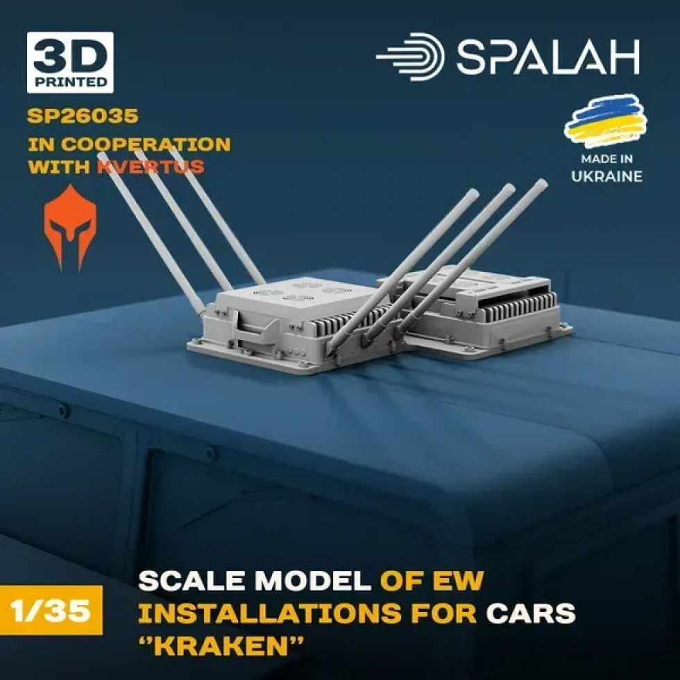 Thumbnail: SPALAH 1/35 EW INSTALLATION FOR CARS "KRAKEN"