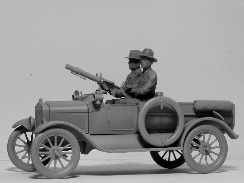 Thumbnail: ICMMODEL T 1917 LCP WITH ANZAC CREW
