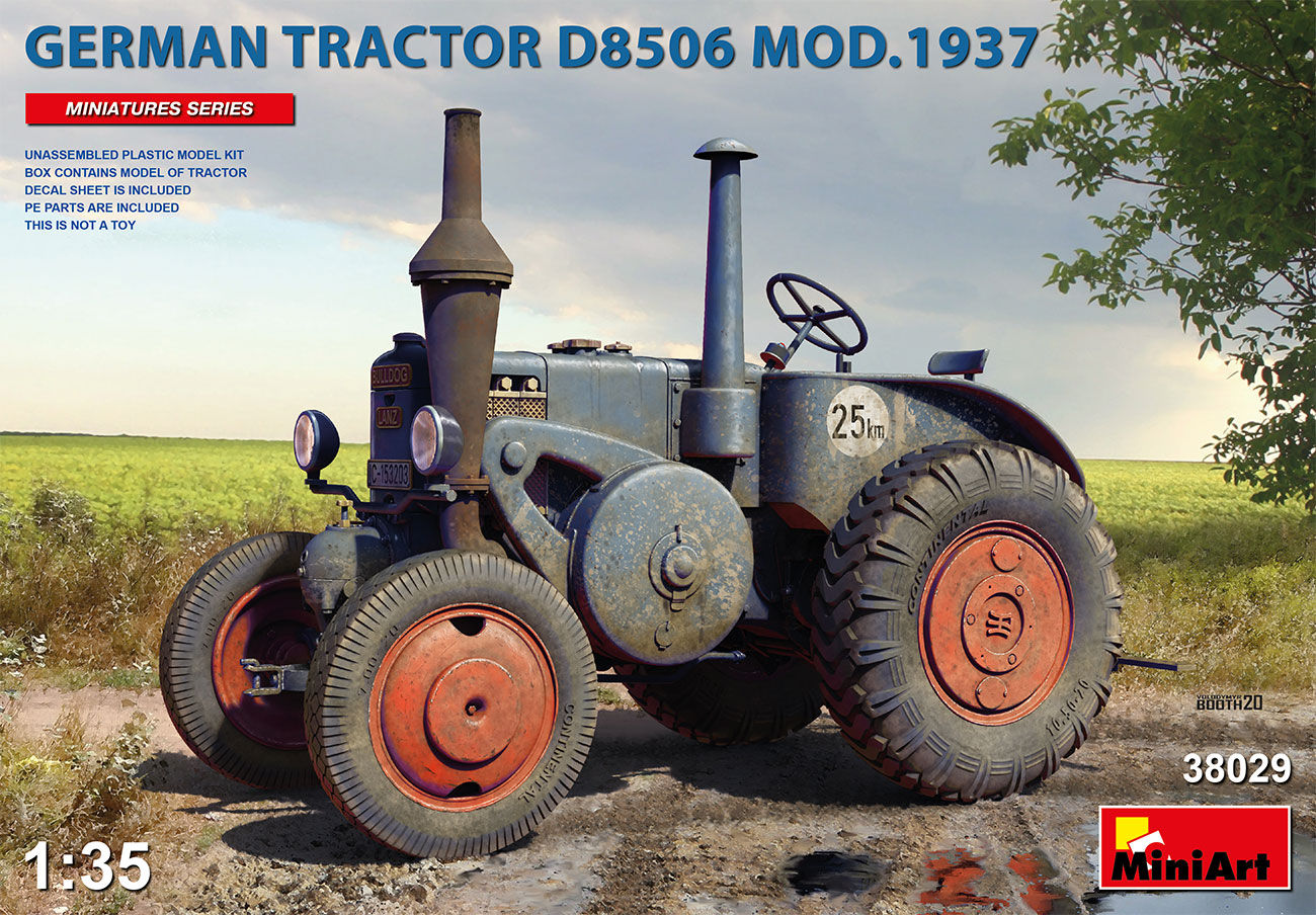 MINIART 1/35 GERMAN TRACTOR D8506 MOD. 1937