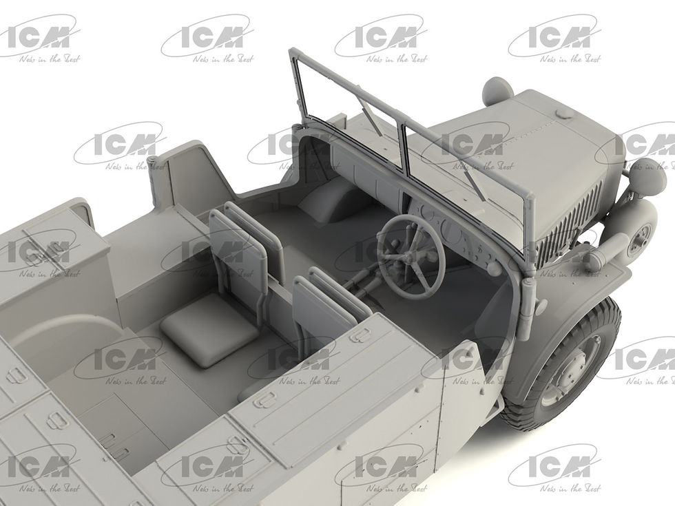 Thumbnail: ICM 1/35 LAFFLY FRENCH ARTILLERY TOWING VEHICLE