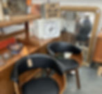 A picture of furniture in a flea market in Peckham