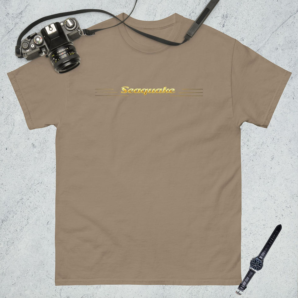 Thumbnail: Seaquake GoldRun Unisex classic tee
