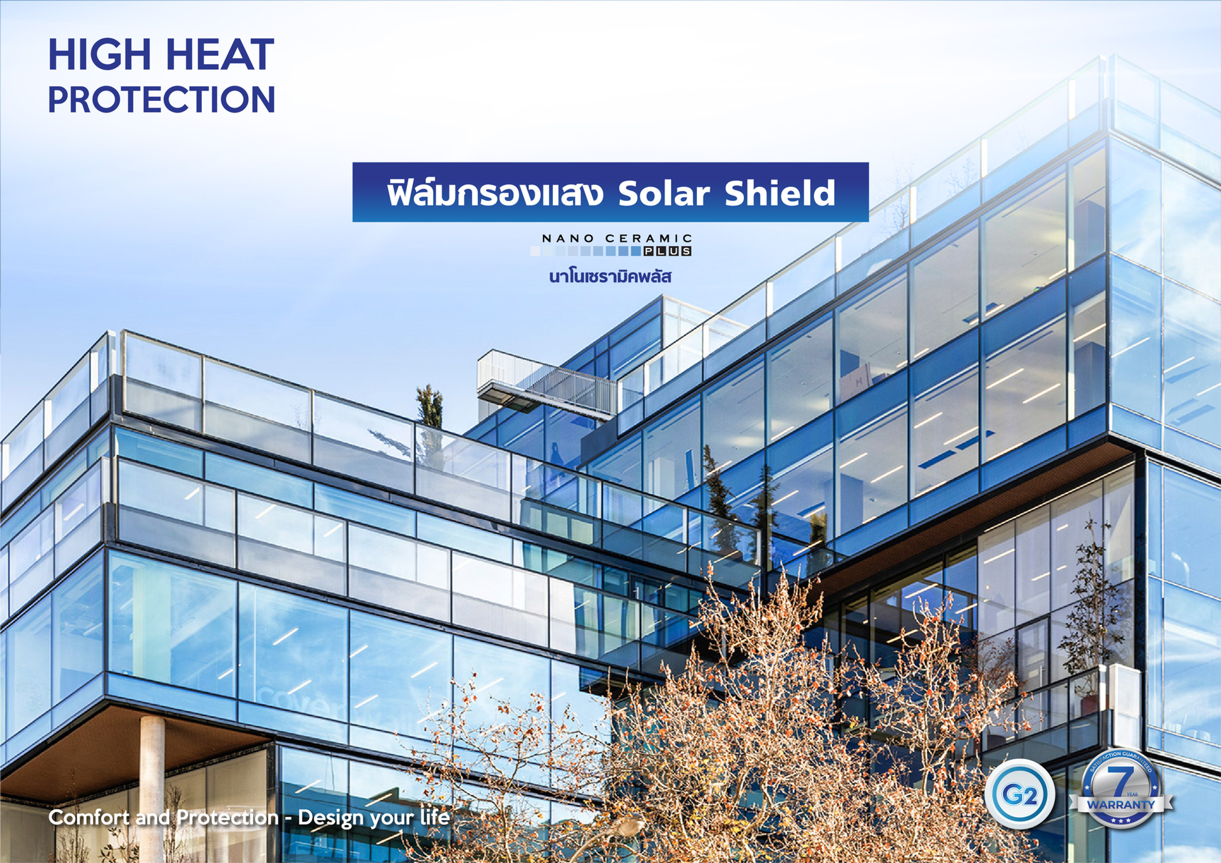 High Heat Protection (Nano Ceramic Plus) | Solar Shield
