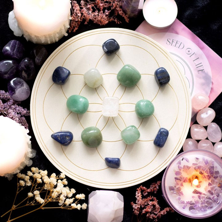 Thumbnail: Seed of Life crystal grid set