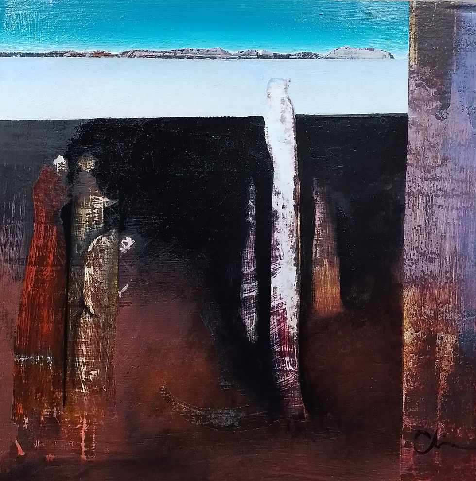 Huile sur Toile 30 x 29 cm