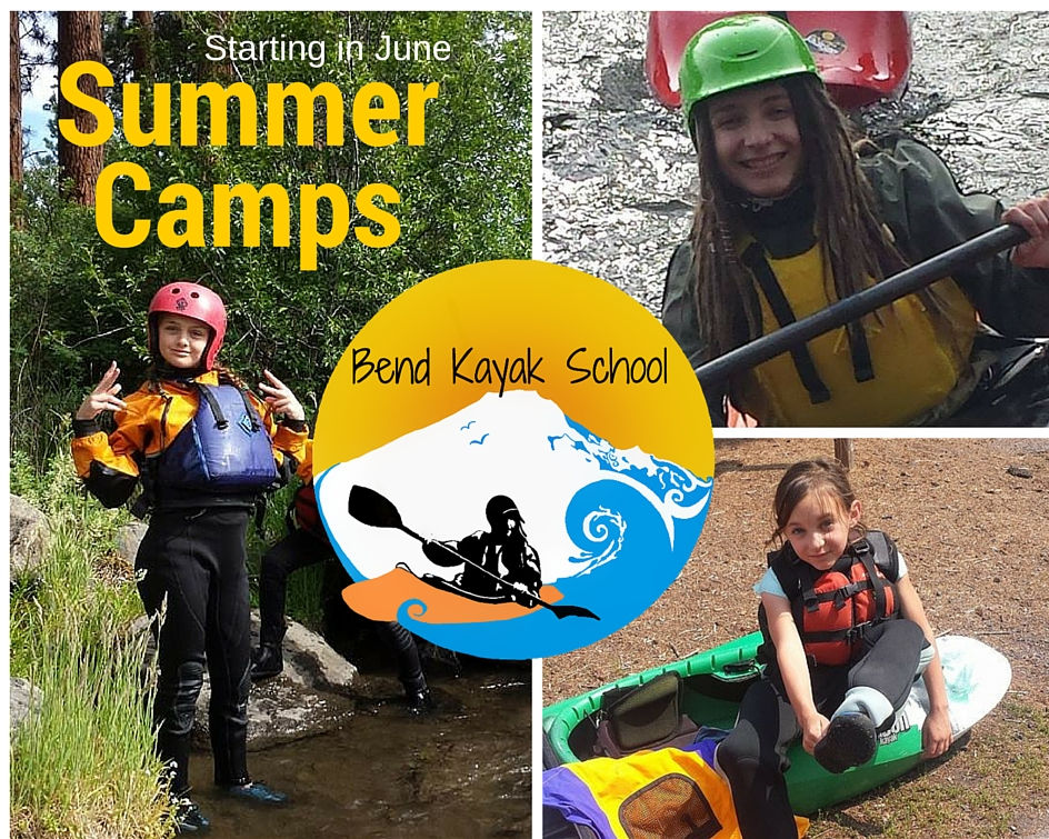 Fun in the water with Bend Kayak School!