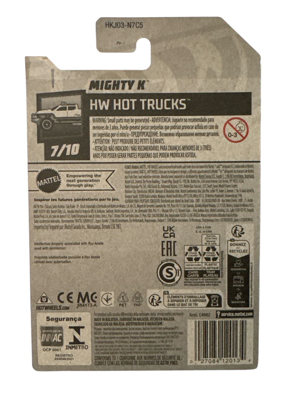Miniatura: 2023 Hot Wheels HW HOT TRUCKS 7/10 Mighty K 214/250