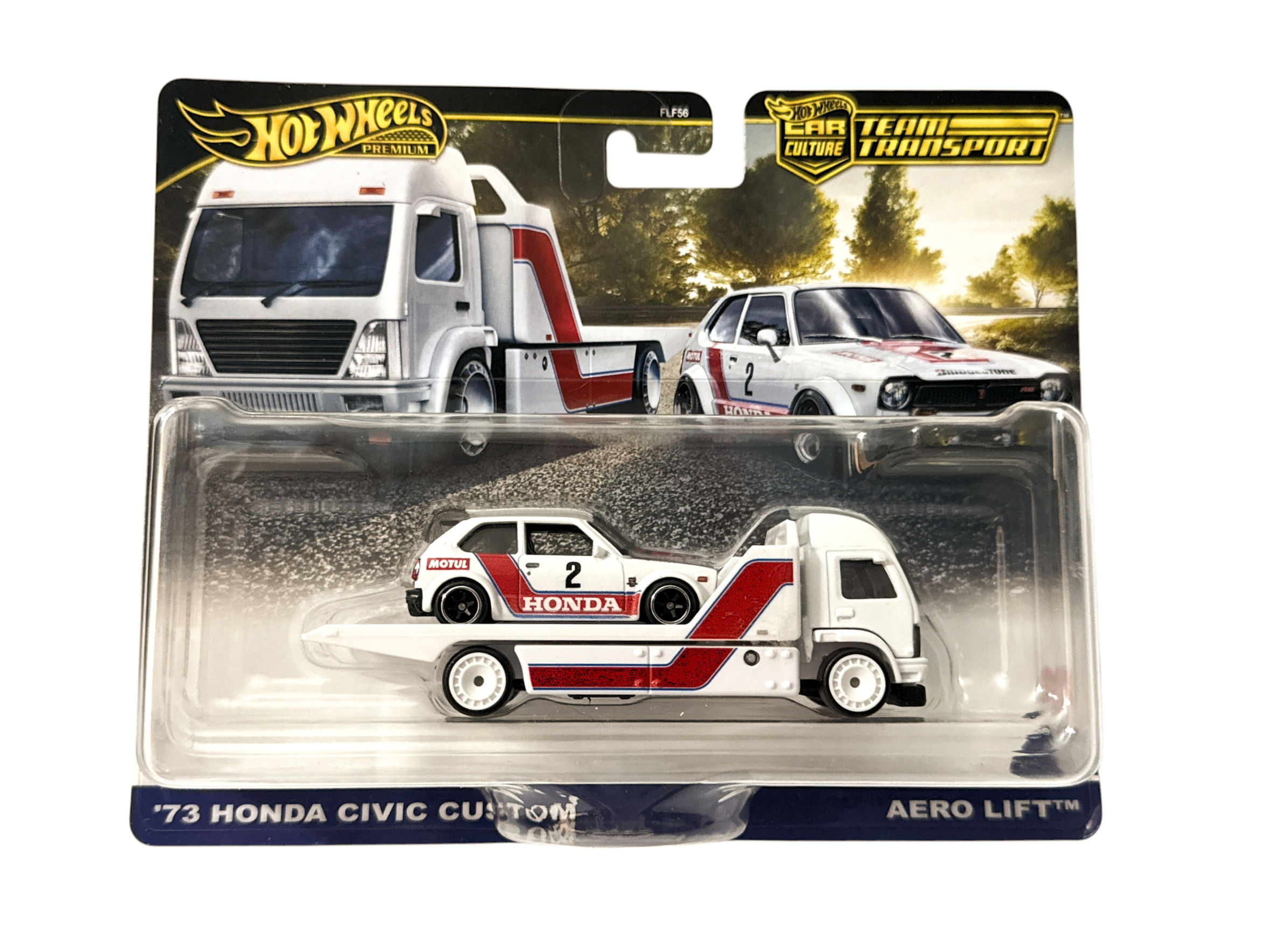 Hot Wheels Car Culture Team Transport Honda Civic Custom Aero Lift 1:64 Diecast