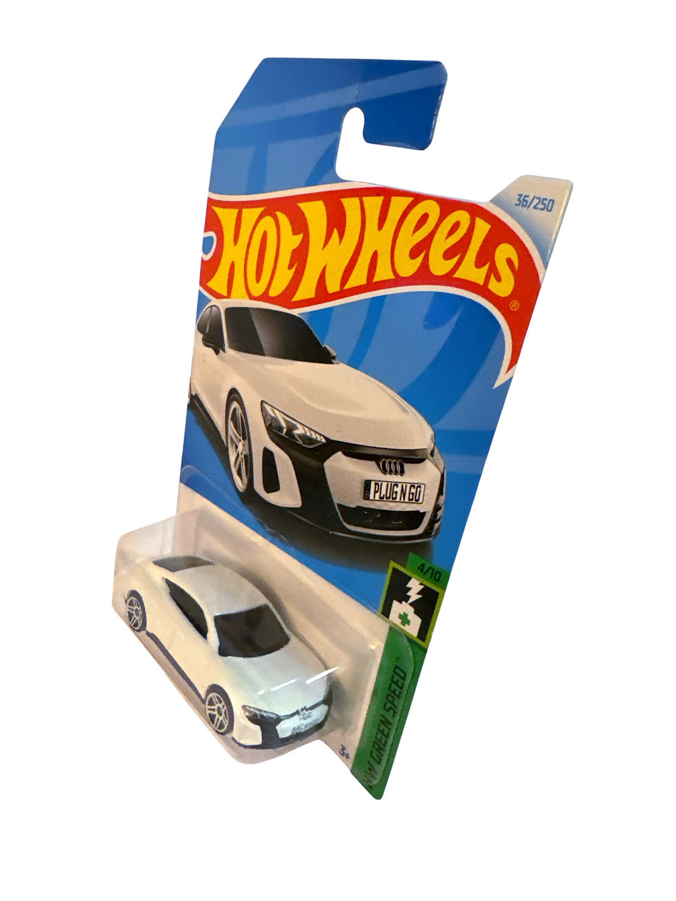 Hot Wheels 2024 HW Green Speed 4/10 White Audi RS E-Tron GT