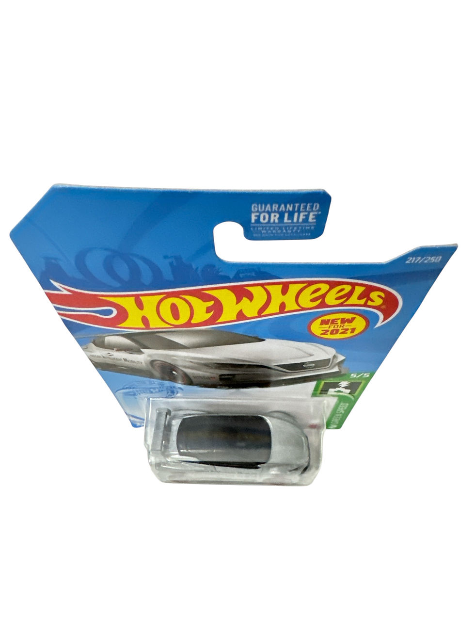 Thumbnail: 2021 Hot Wheels Nissan Leaf Nismo RC_02 217/250 HW Green Speed 5/5 Silver 1/64