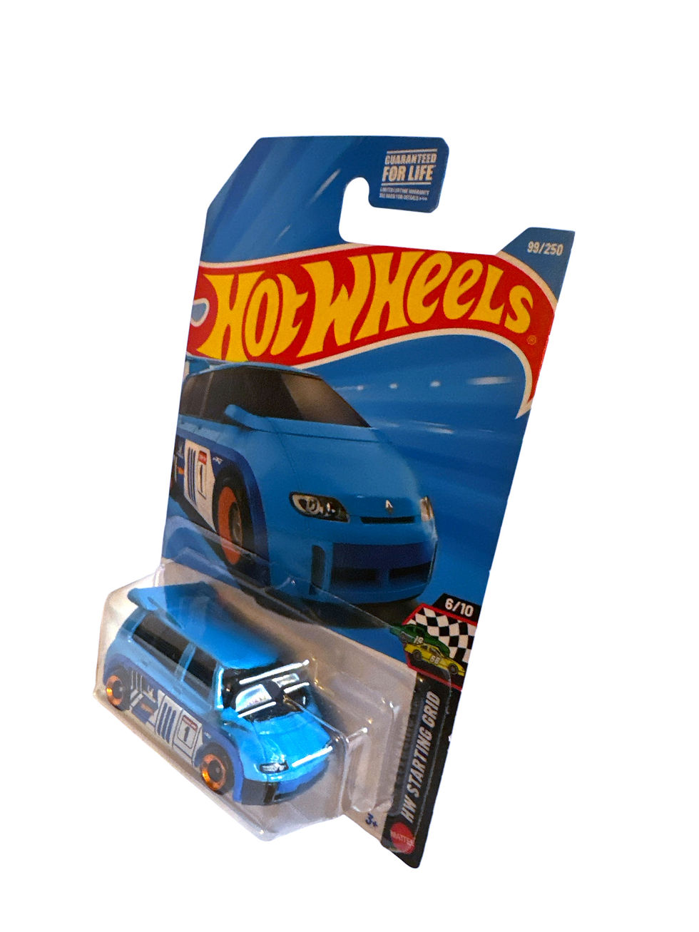 Hot Wheels Renault Espace F1 Blue 99/250 HW Starting Grid Series