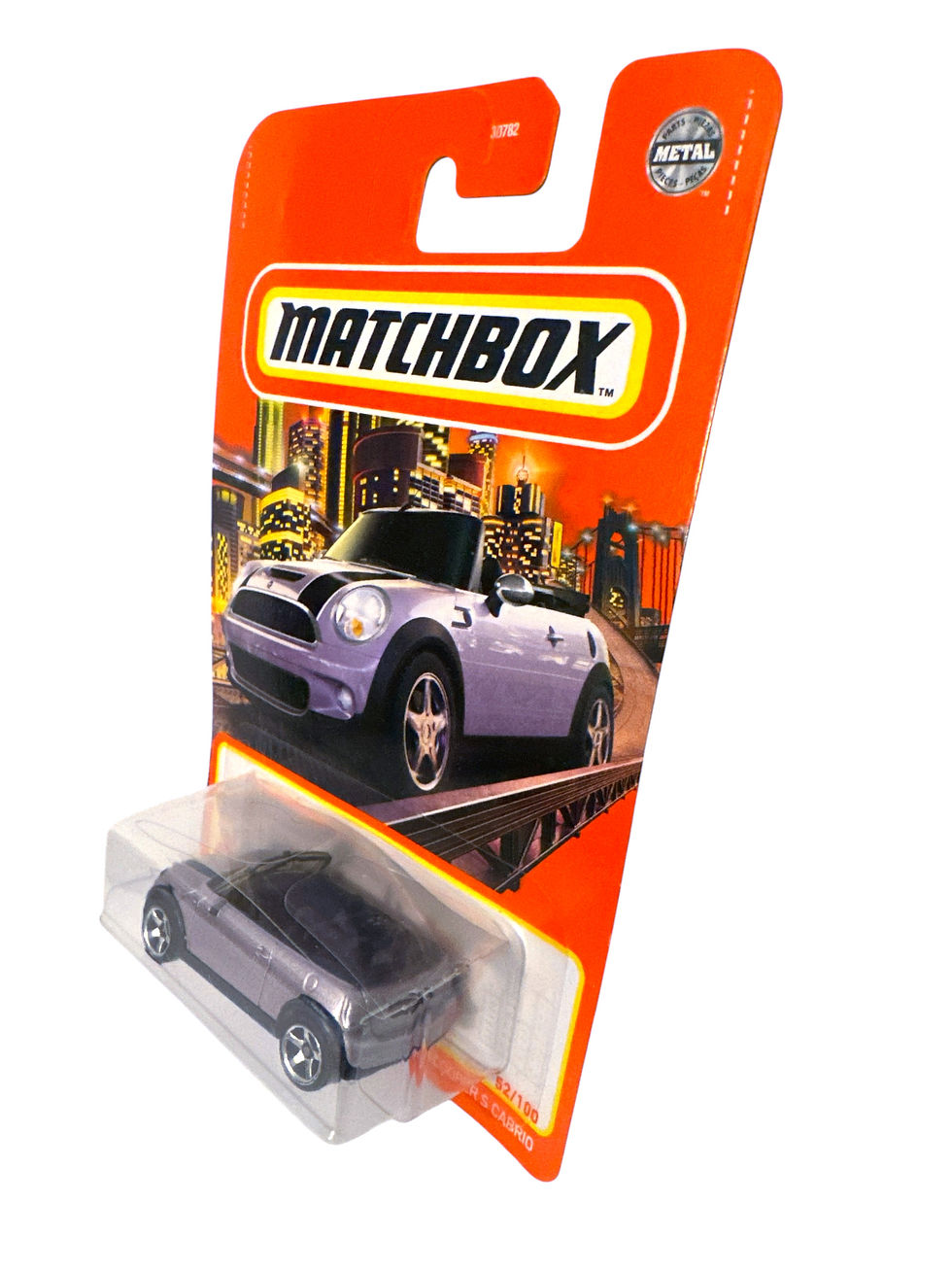 2021 Matchbox 2010 MINI COOPER S CABRIO Card #52 MB7-122821