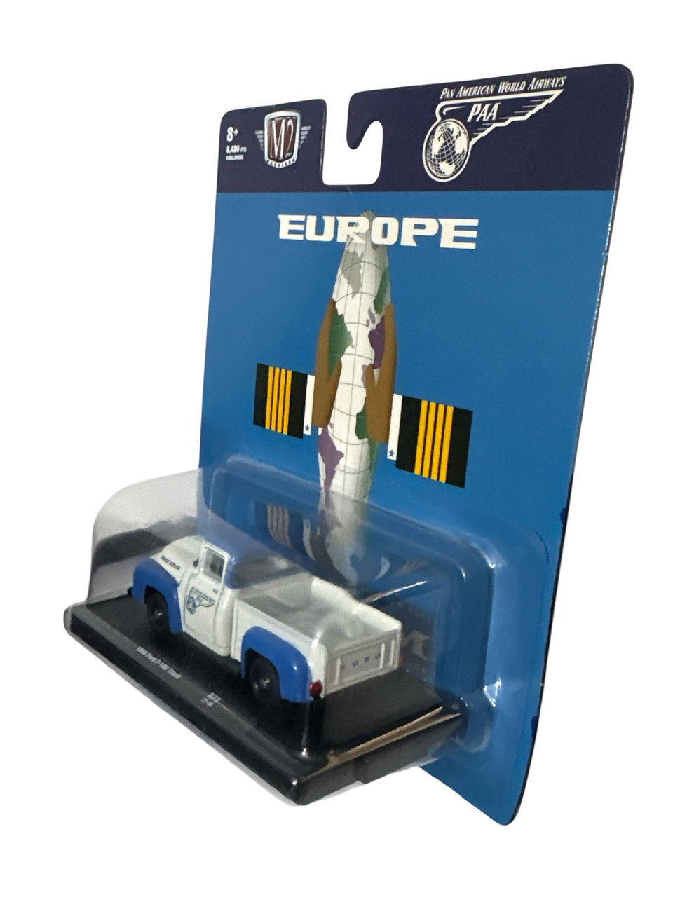 M2 Machines 1956 Ford F-100 Truck Europe 1/64 Auto Drivers