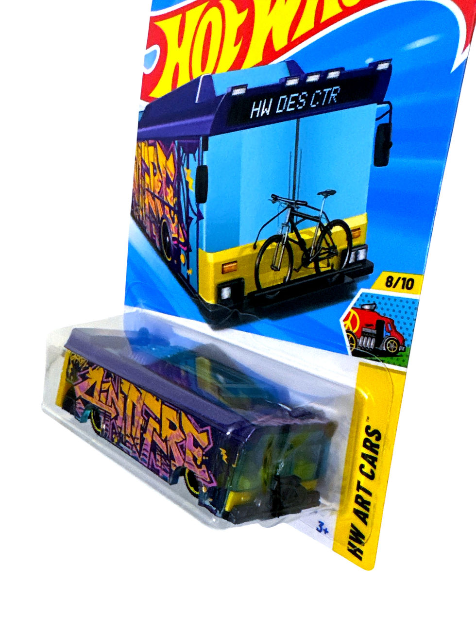 AIN’T FARE, Purple, #88/250, 2025 D-Case HW Art Cars HOT WHEELS 8/10