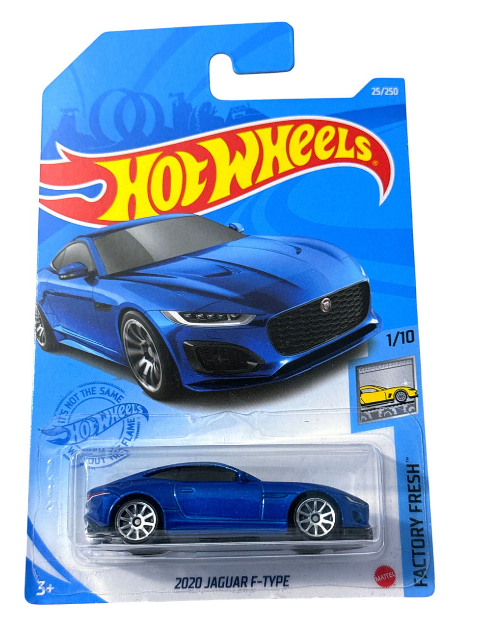 Miniatura: Hot Wheels Factory Fresh 1/10 2020 Jaguar F-Type 25/250 New For 2021 Blue