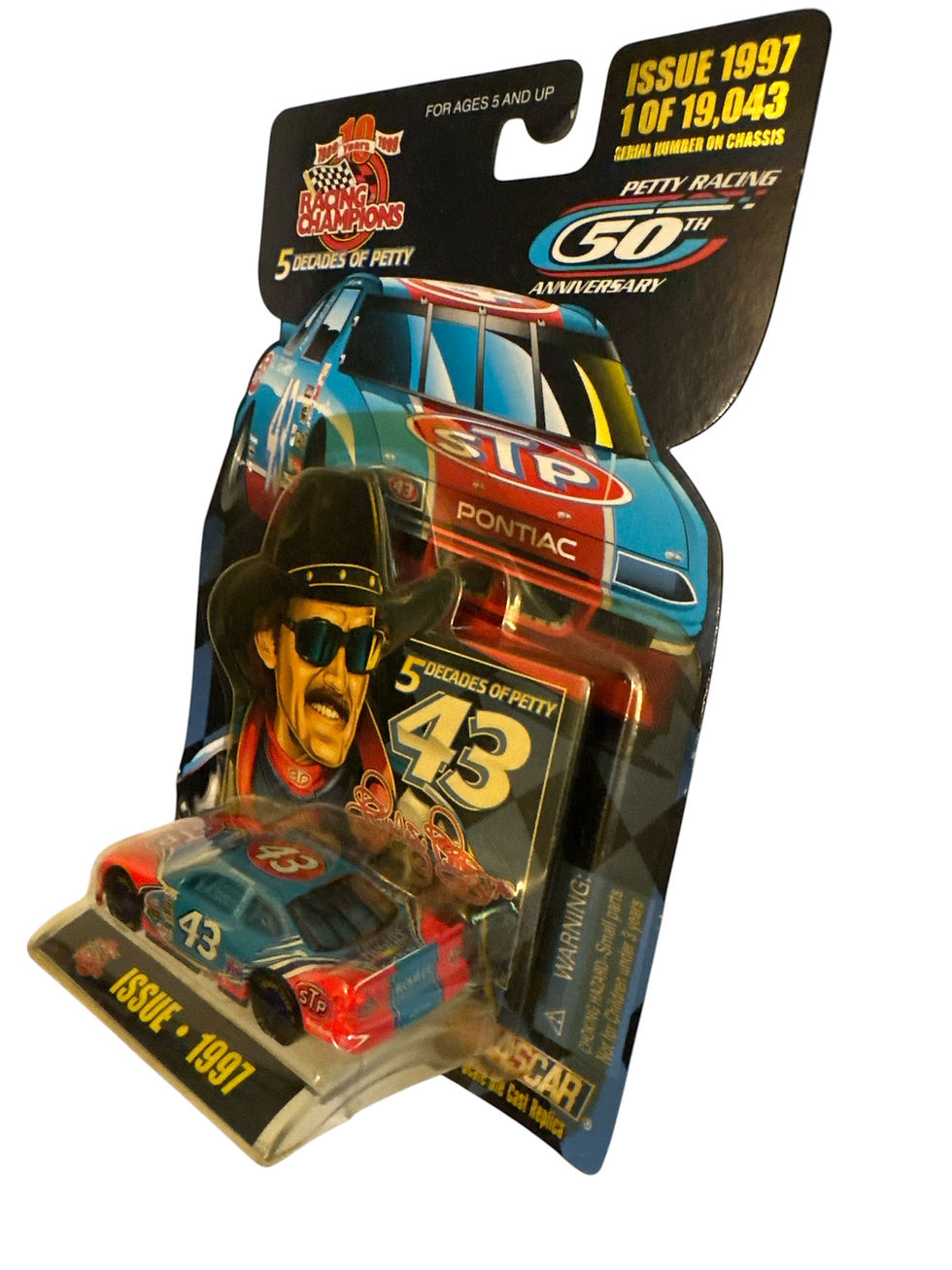 Racing Champions Richard Petty 50th Anniversary Issue 1994 NASCAR