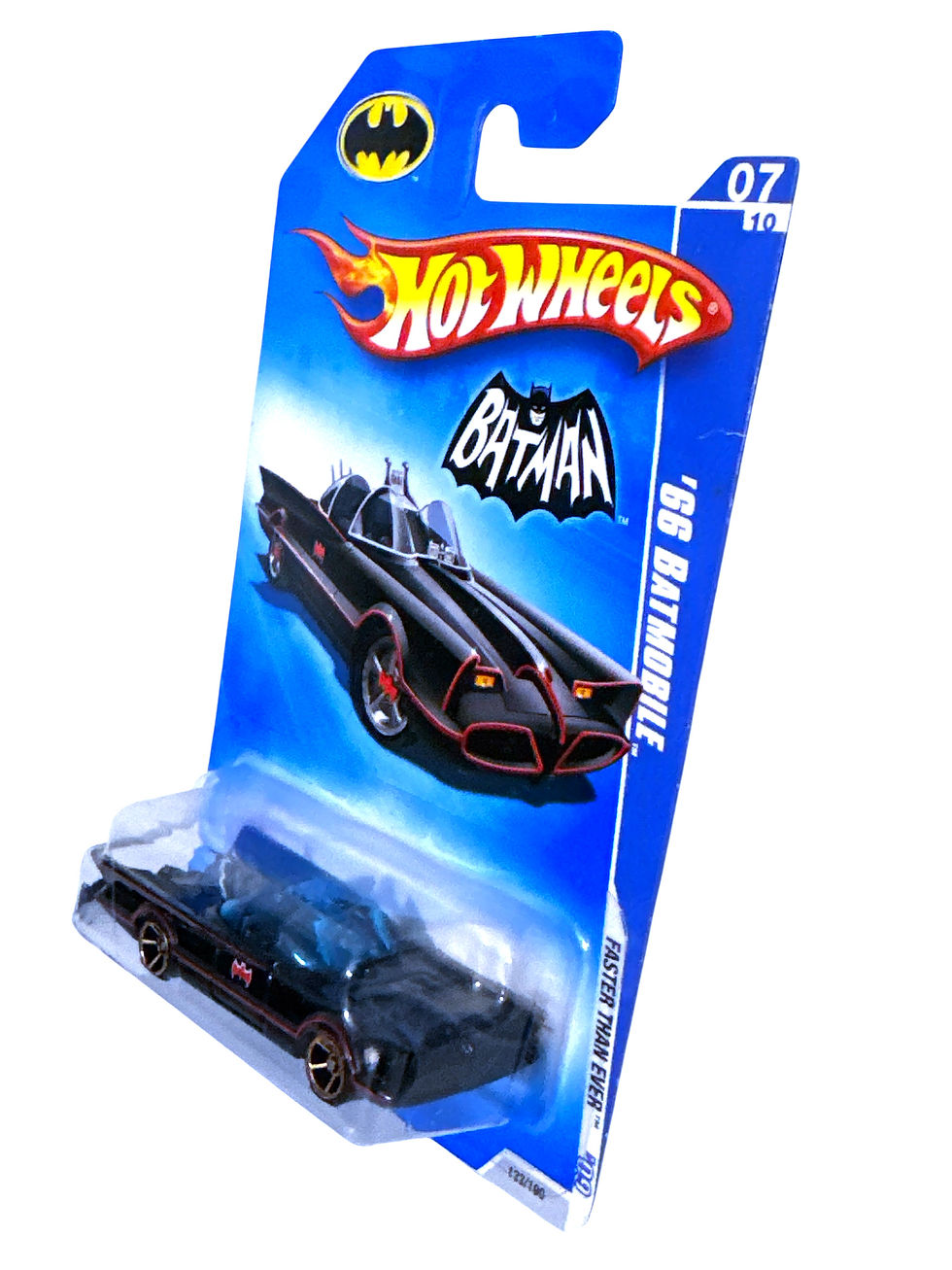 Hot Wheels 7/10 Faster Than Ever '66 TV Batmobile 2008 New