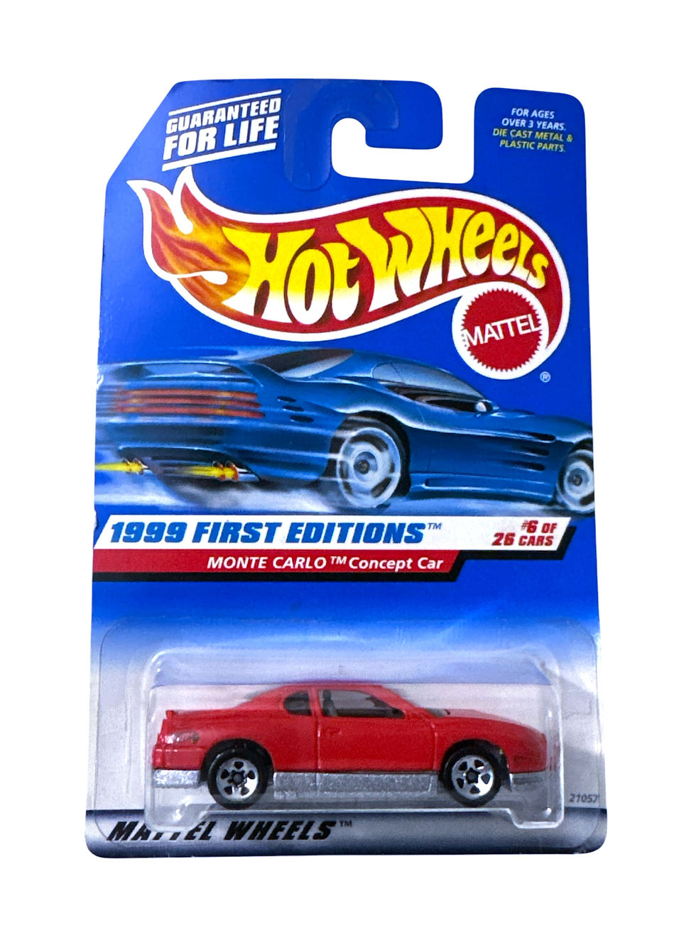 Hot Wheels Monte Carlo Concept Car - 1999 First Editions #6 of 26 cars Collector