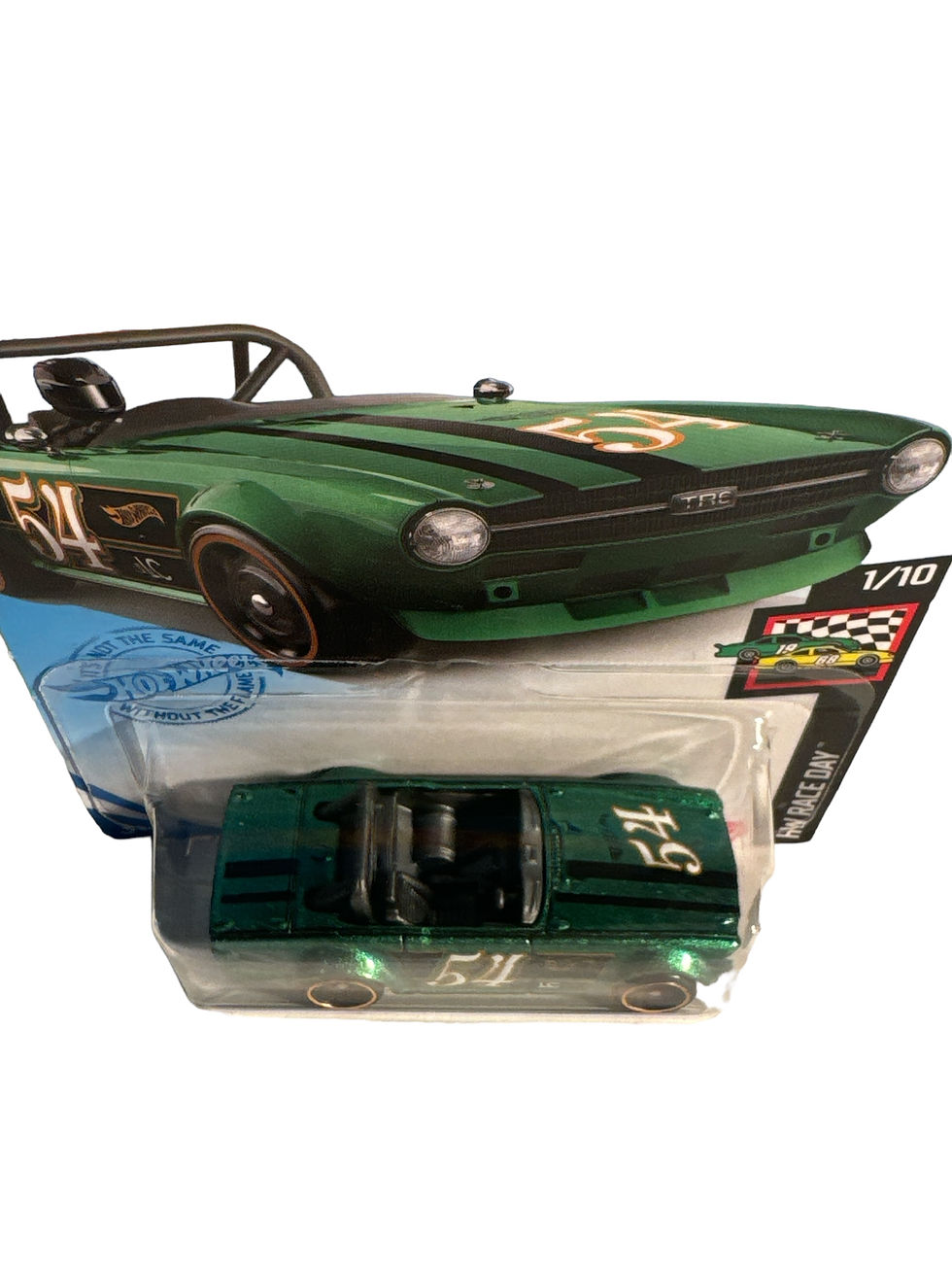 Miniatura: 2021 HOT WHEELS TRIUMPH TR6 HW RACE DAY 1/10 #9 GREEN