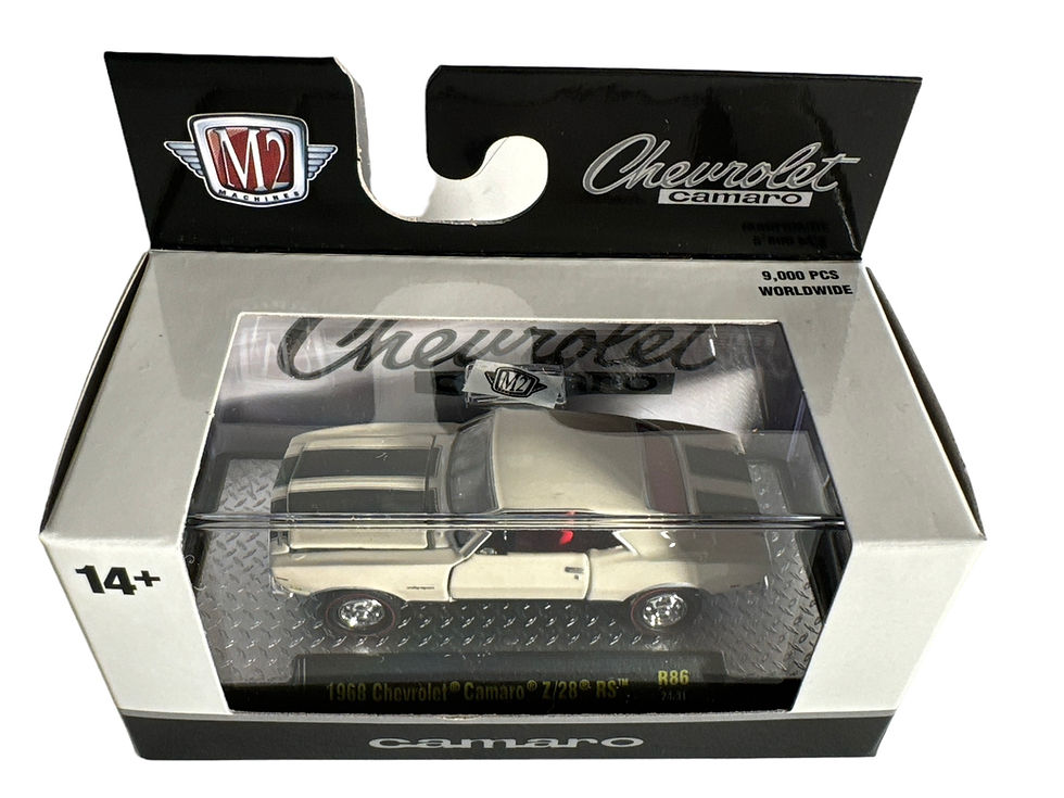 1968 Chevy Camaro Z/28 RS M2 Machines Auto-Thentics R86 Limited Edition 9,000