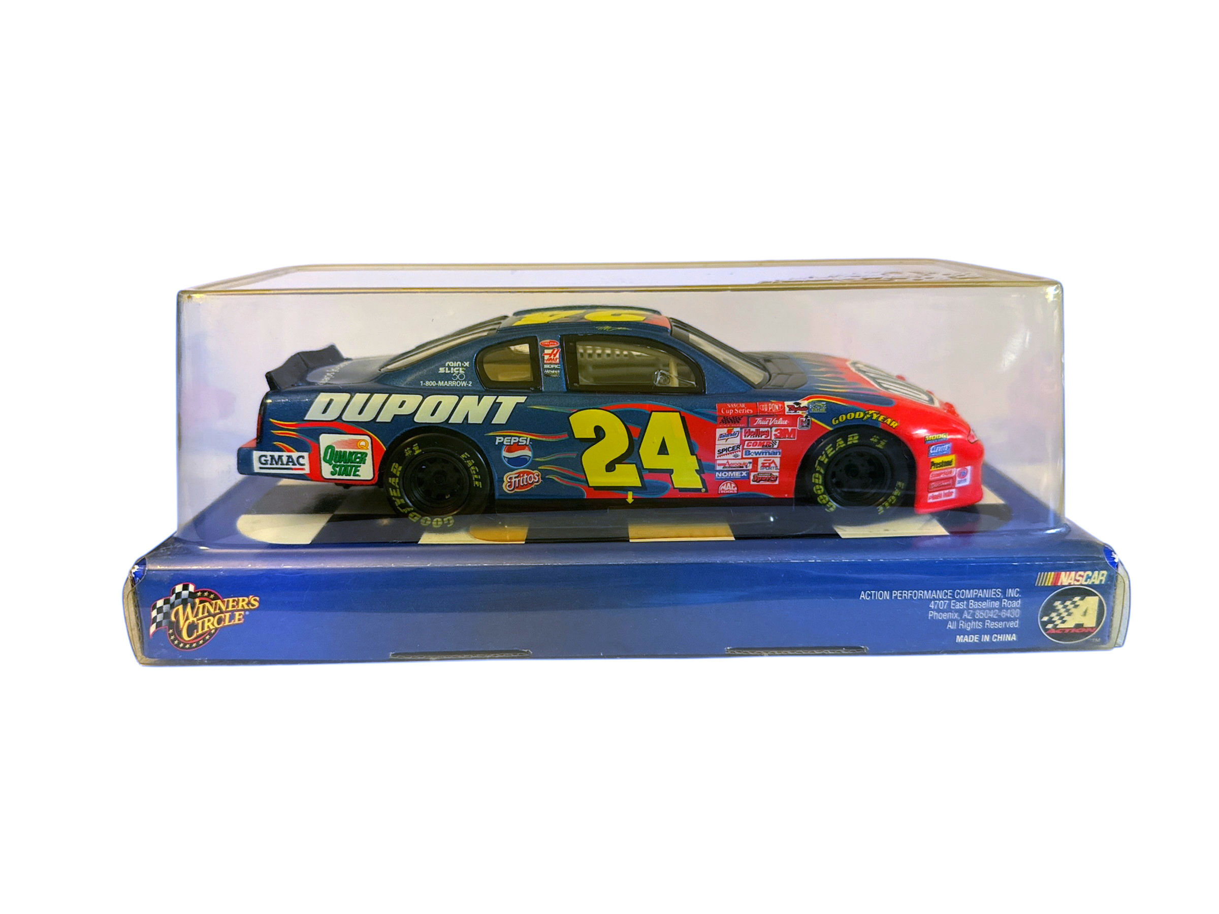 Dupont Chevy Monte Carlo - Winners Circle 1:24 Scale - 2002 #24 Jeff Gordon -