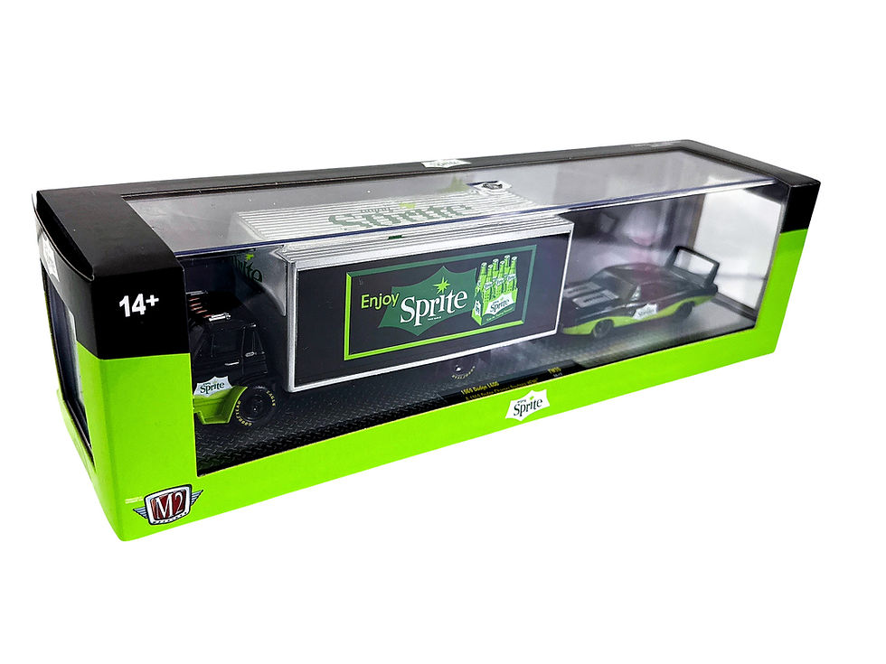 M2 Machines,Sprite,69 Dodge L600,69 Charger Daytona 56000-TW35 Hauler
