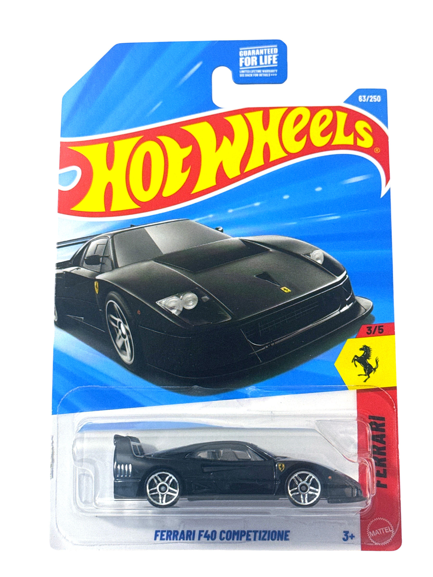 2026 Hot Wheels Ferrari F40 Competizione FERRARI 3/5 New
