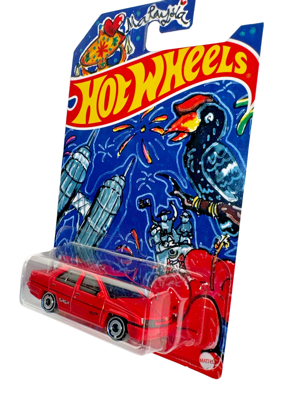 Hot Wheels Limited Edition Proton Saga Malaysia Special Edition